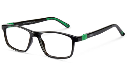 NANOvista NAO3170354 – Armazón infantil Siliflex negro/verde
