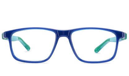 NANOvista NAO3171854 – Armazón infantil Siliflex azul crystal/verde glow
