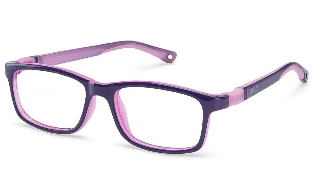 NANOvista NAO3031952 – Armazón infantil Siliflex bi púrpura/rosa glow