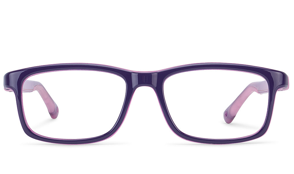 NANOvista NAO3031952 – Armazón infantil Siliflex bi púrpura/rosa glow