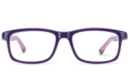 NANOvista NAO3031952 – Armazón infantil Siliflex bi púrpura/rosa glow