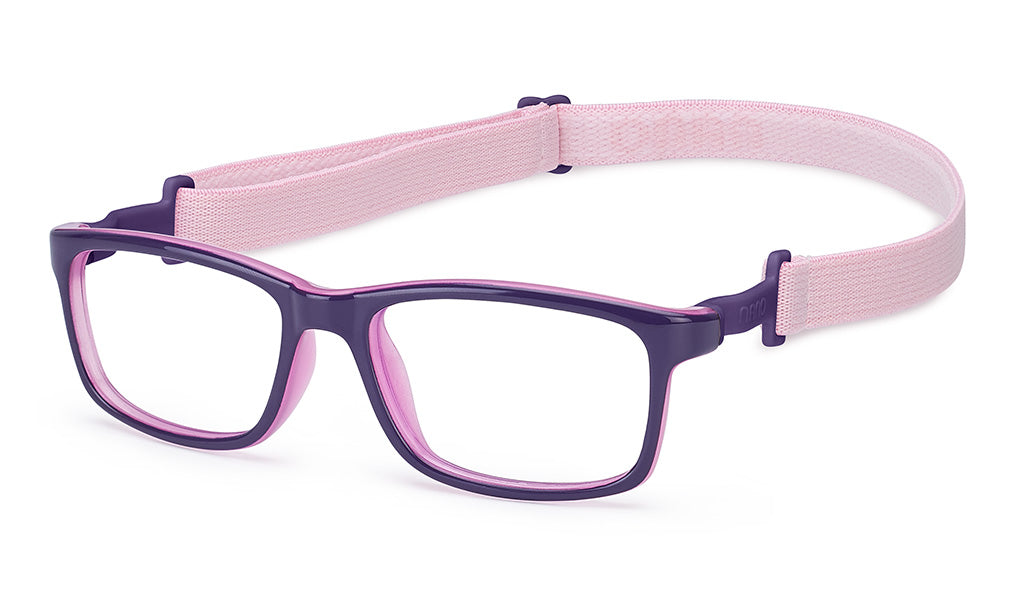 NANOvista NAO3031952 – Armazón infantil Siliflex bi púrpura/rosa glow