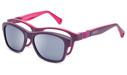 NANOvista NAO3050349SC – Armazón infantil Siliflex Clip bi púrpura/fucsia