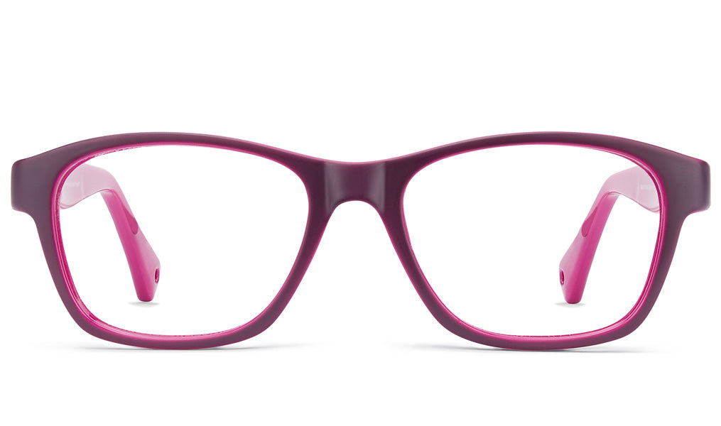 NANOvista NAO3050349SC – Armazón infantil Siliflex Clip bi púrpura/fucsia