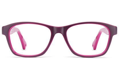 NANOvista NAO3050349SC – Armazón infantil Siliflex Clip bi púrpura/fucsia