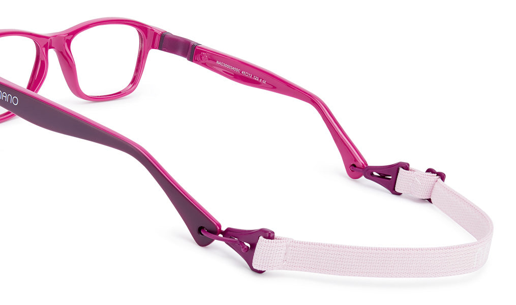 NANOvista NAO3050349SC – Armazón infantil Siliflex Clip bi púrpura/fucsia