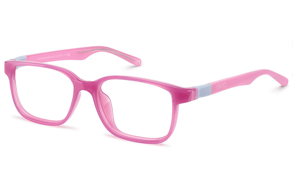 NANOvista NAO3420248 – Armazón infantil Siliflex rosa oscuro/rosa claro