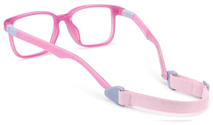 NANOvista NAO3420248 – Armazón infantil Siliflex rosa oscuro/rosa claro