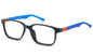 NANOvista NAO3420448 – Armazón infantil Siliflex gris mate/azul
