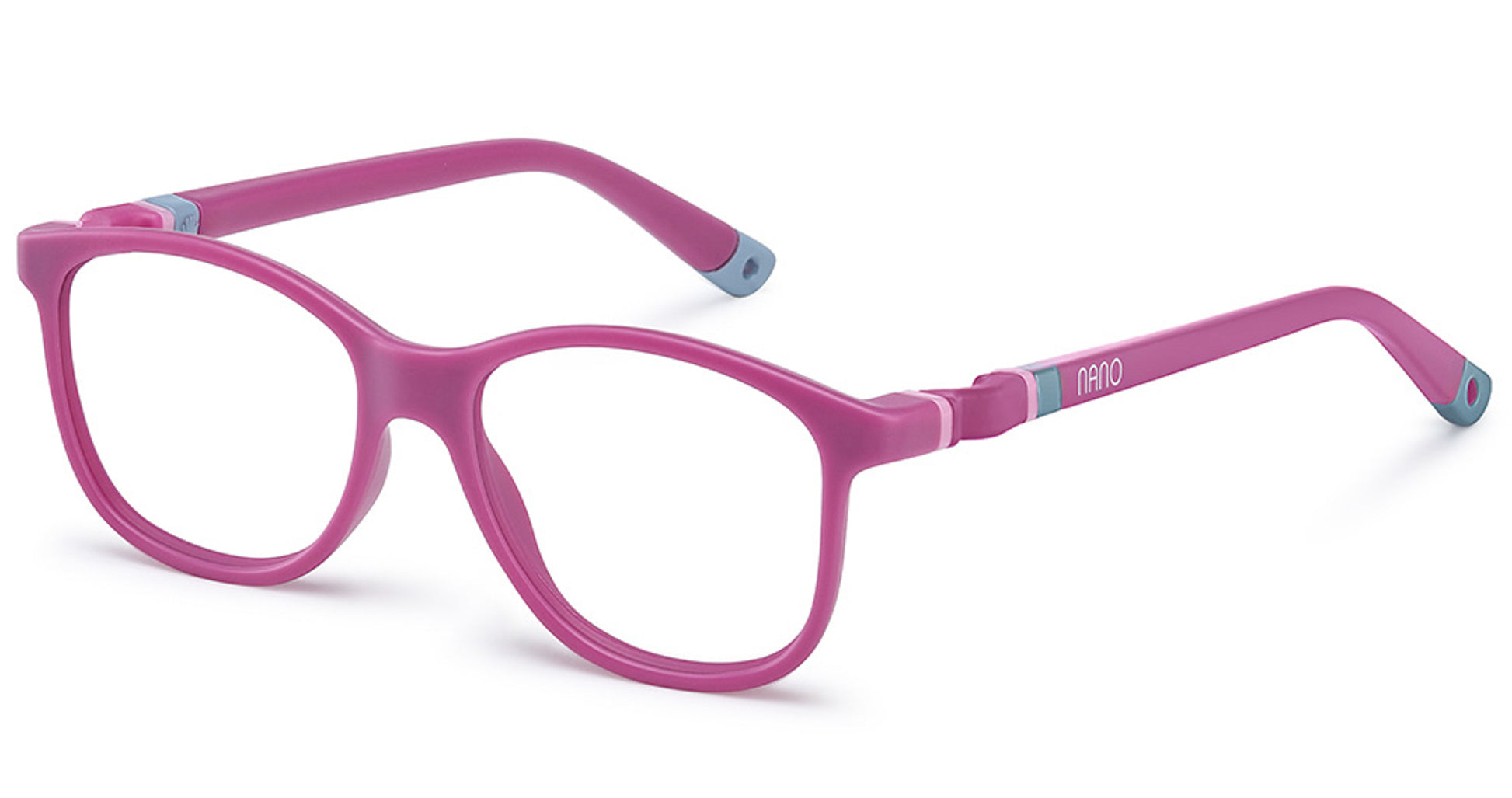 NANOvista NAO3161248 – Armazón infantil Siliflex rosa mate/rosa claro