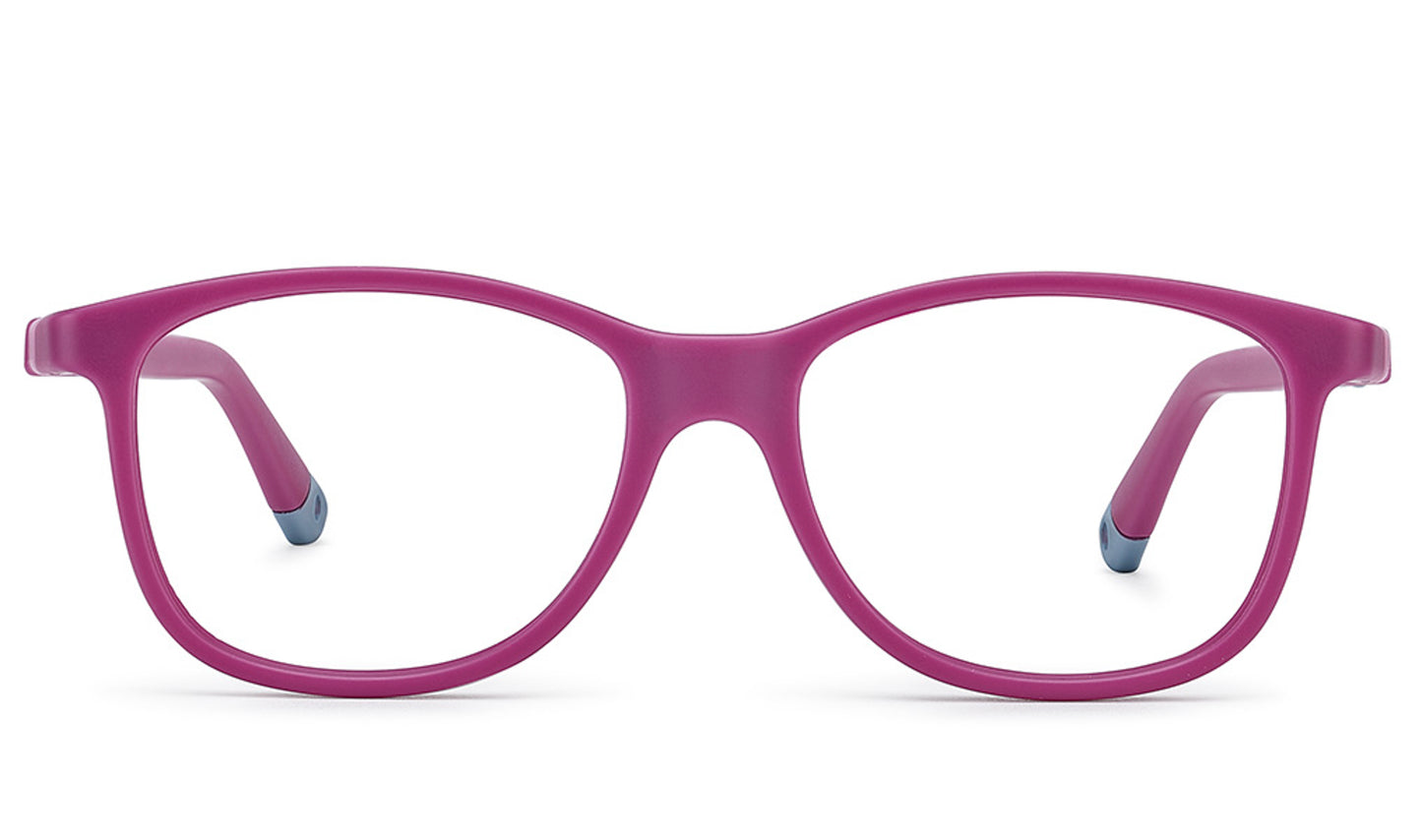 NANOvista NAO3161248 – Armazón infantil Siliflex rosa mate/rosa claro