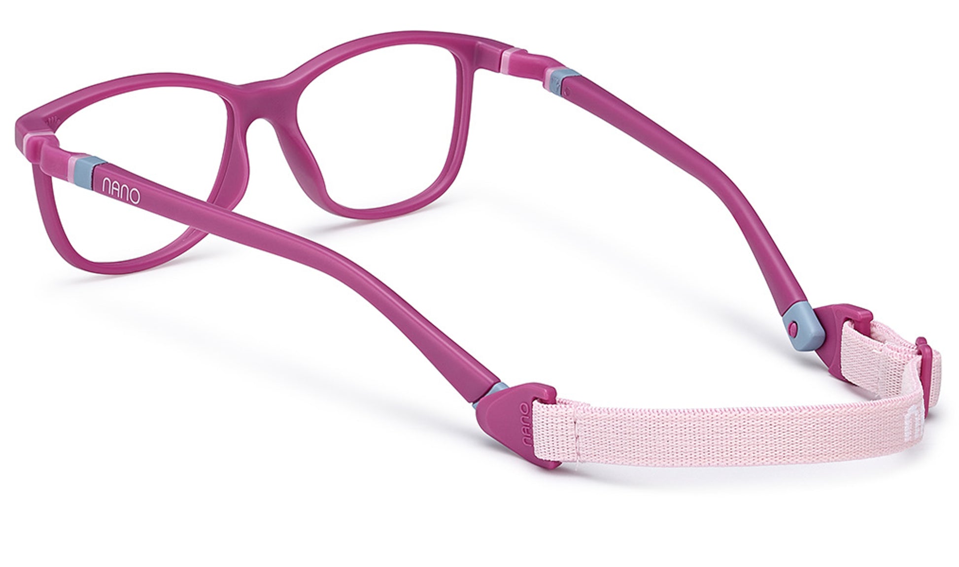 NANOvista NAO3161248 – Armazón infantil Siliflex rosa mate/rosa claro