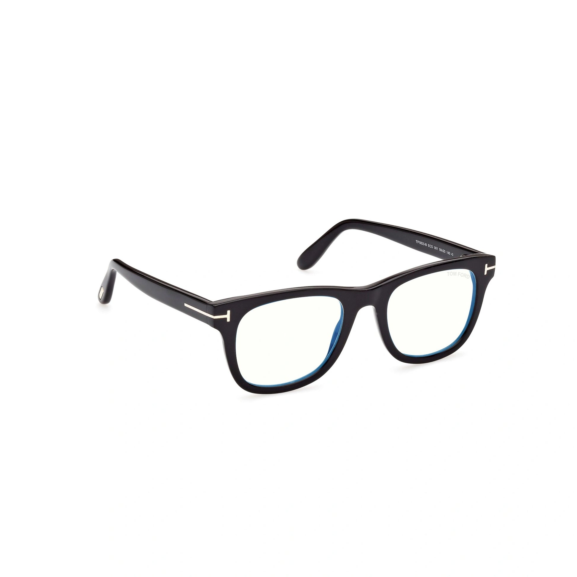 Tom Ford FT5820-B Blue Block – Shiny Black