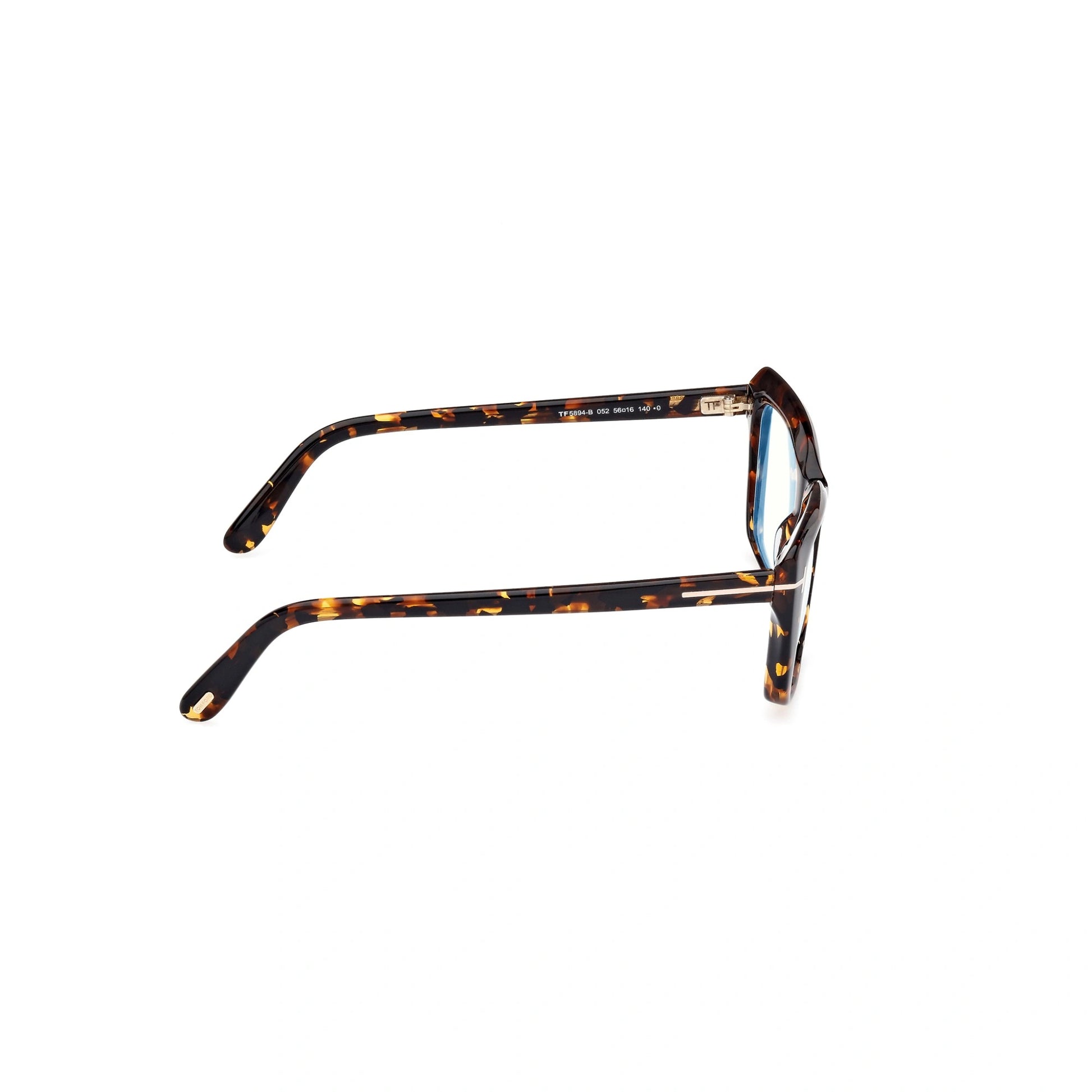 Tom Ford FT5894-B Blue Block – Dark Havana